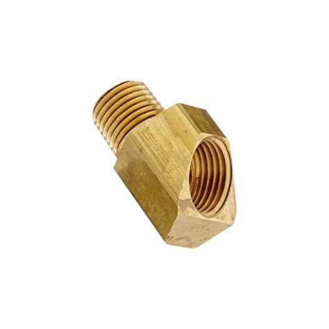 Eaton Weatherhead 402x4x4 Brass Ca360 Inverted Flare Brass Fitting 90 Degree Elbow 14 Npt Male