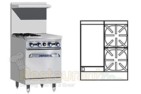 Amazon Imperial Commercial Restaurant Range With Burners