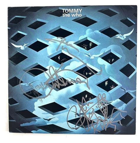 Lot Detail - The Who Group Signed "Tommy" Album Cover (3 Sigs)(JSA LOA)