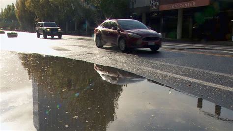 Excessive rain in Portland area causes storm drain flooding