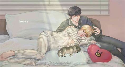 KookV KookTae By Kiss Kv Twitter Vkook Fanart Taekook Mpreg Namjin