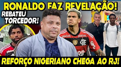 ATACANTE NIGERIANO NOVO REFORÇO DO FLA CHEGA AO RJ GABIGOL REBATE