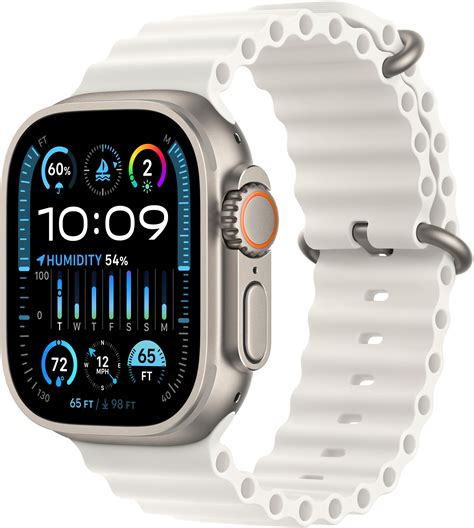 Questions And Answers Apple Watch Ultra 2 Gps Cellular 49mm Titanium Case With White Ocean