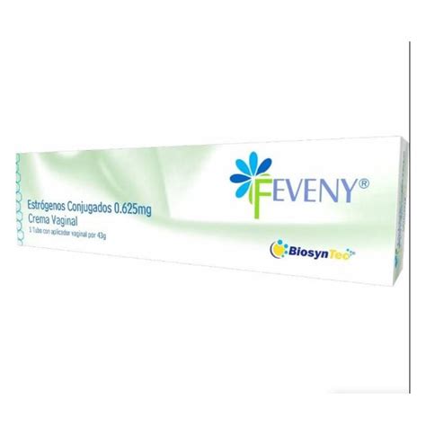 Feveny Estrogenos Conjugados Crema Vaginal 0 625 Mg 43gr