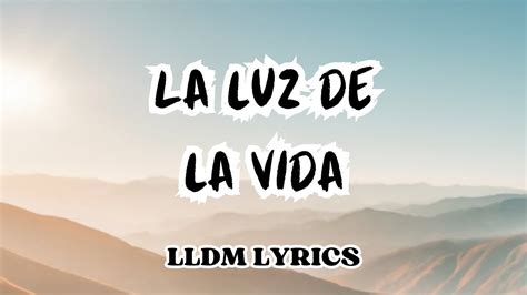 La Luz De La Vida Lldm Con Letra Partitura Pdf Alabanzas De