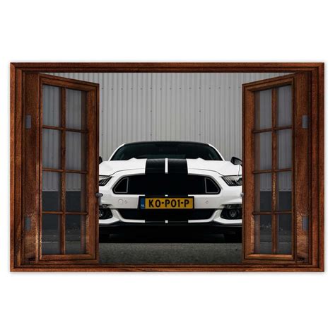 Plakat 60x40 Ford Mustang Z Paskami ZeSmakiem Sklep EMPIK