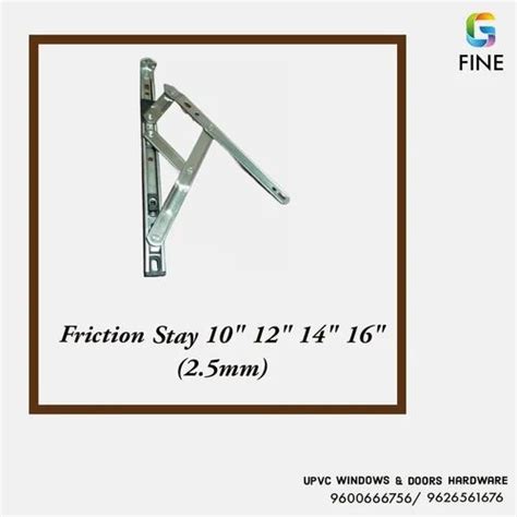 Dark Grey Upvc Window Friction Stay 16 2 5 Mm At Rs 185 Set In Erode