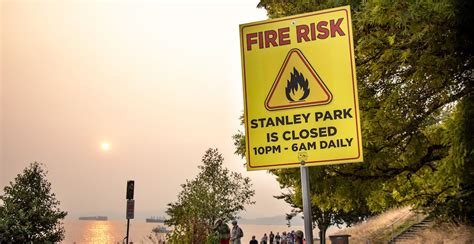 Park Board Official Urges Measures To Prevent Stanley Park Forest Fires