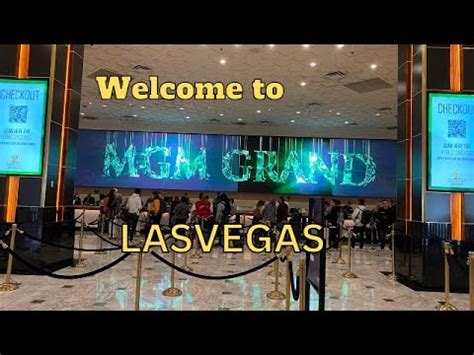 Mgm Grand Hotel Las Vegas Hotel Room Tour Youtube