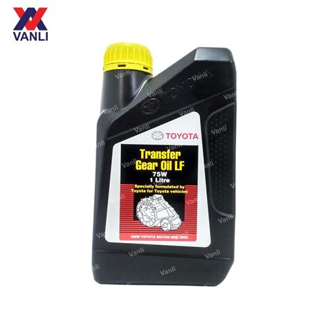 Toyota Transfer Gear Oil Lf W Liter Tglf W L Shopee Malaysia