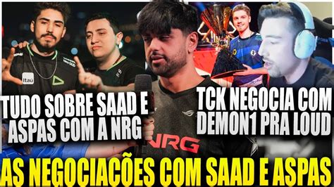 Ex Coach Da Nrg Revela Detalhes De NegociaÇÃo Com Saadhak E Aspas Em 2023 Loud Demon1 Youtube