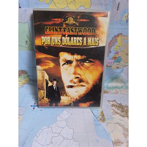 DVD Por uns dólares a mais Elenco Clint Eastwood Lee Van Cleef Gian