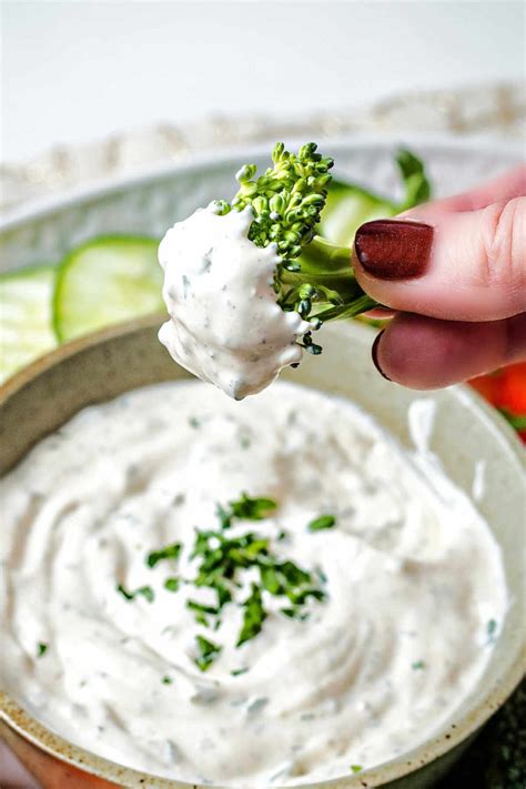 Vegetable Dip - Life, Love, and Good Food