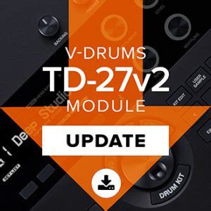 Roland Updates Td Td Software Digitaldrummer