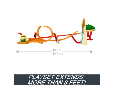 Hot Wheels Super Mario Bros Movie Jungle Kingdom Raceway Billig