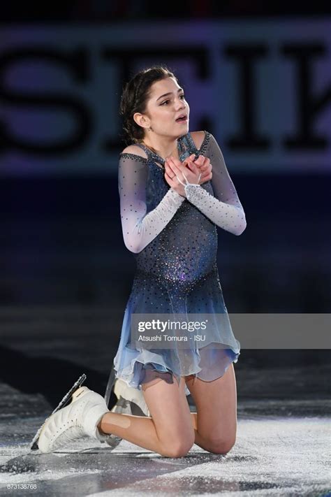 Evgenia Medvedeva Of Russia Performs In The Gala Exhibition During