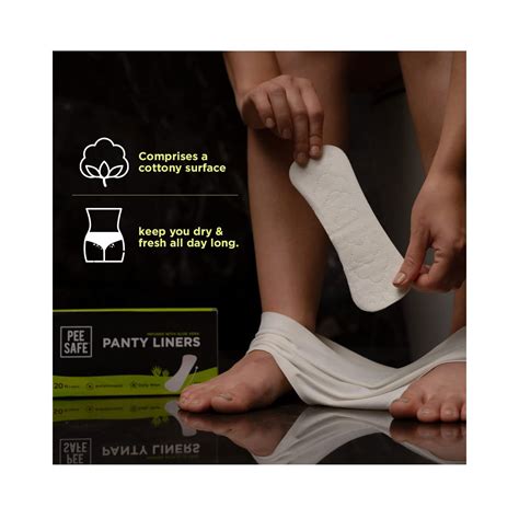 Pee Safe Aloe Vera Panty Liners Mm Liners Cureka Online