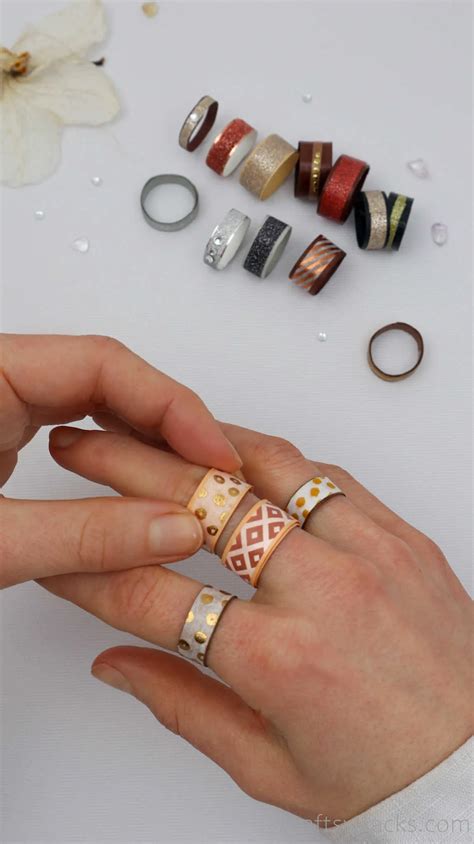 How To Make A Paper Ring Step By Step Tutorial Craftsy Hacks