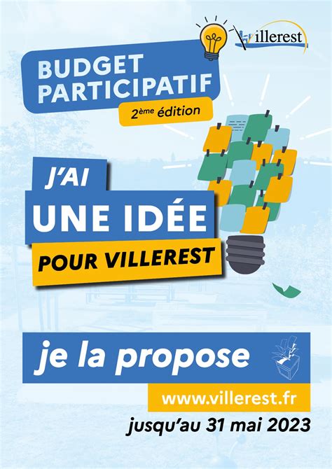 Lancement de la 2ème édition du budget participatif Mairie de Villerest