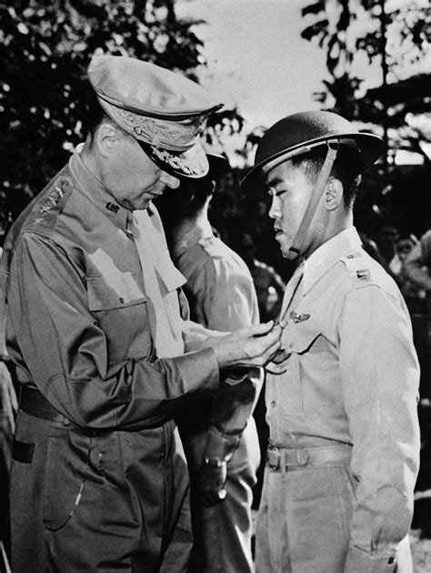 Douglas MacArthur Awarding DSC Medal - WWII Photograph by War Is Hell ...