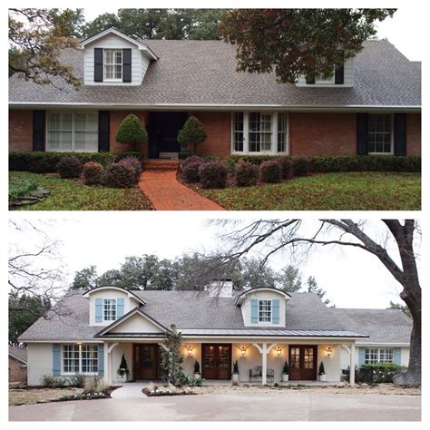 20 Home Exterior Makeover Before And After Ideas