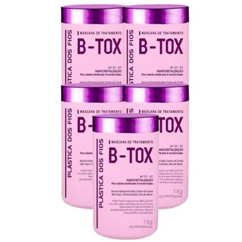 Kit Botox Plastica Dos Fios Selagem Termica Progressiva Kg Shopee