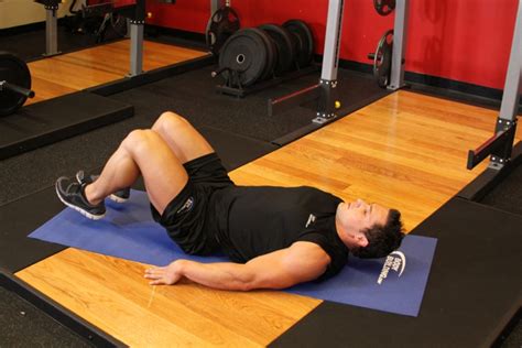 Bent Knee Hip Raise Exercise Abs