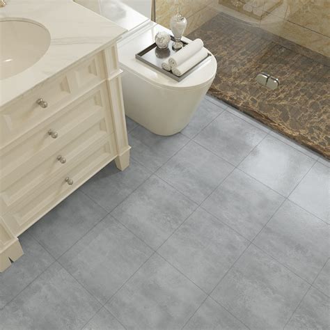 Buy Veelike Pack Peel And Stick Vinyl Flooring X Grey