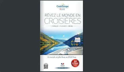 Croisieurope Lance Sa Nouvelle Brochure Profession Voyages