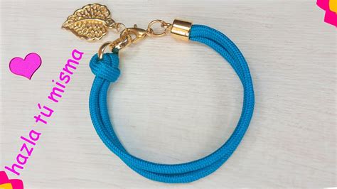 TUTORIAL COMO HACER LA PULSERA EN HILO PARACORD FACIL YouTube