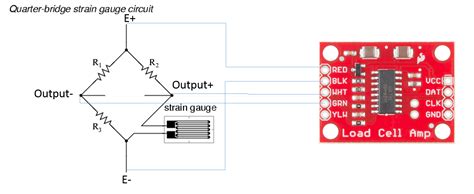 Quarter Bridge To Hx711 Sensors Arduino Forum