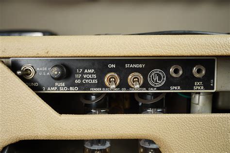 1964 Fender Bassman 6g6 B Cab Rare Export Model