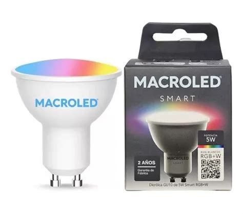 L Mpara Led Dicro W Smart Rgb Blancos Android Ios Wifi