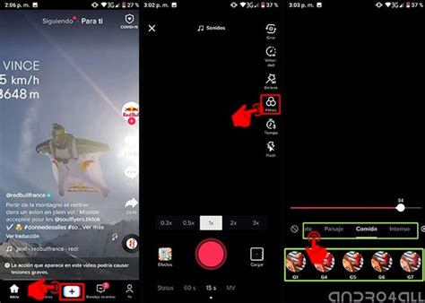 Cómo añadir efectos y filtros a tus vídeos de TikTok