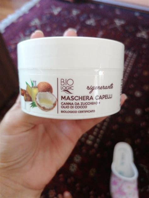 Bio Logic Maschera Capelli Canna Da Zucchero Olio Di Cocco 200 Ml