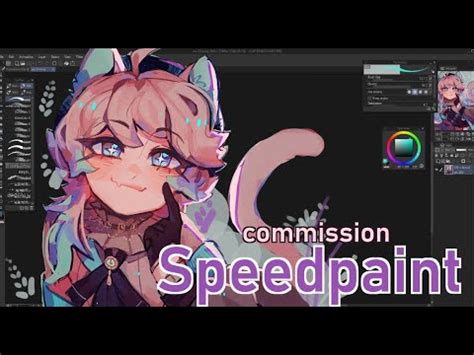 Aime Commission Speedpaint Clip Studio Paint YouTube