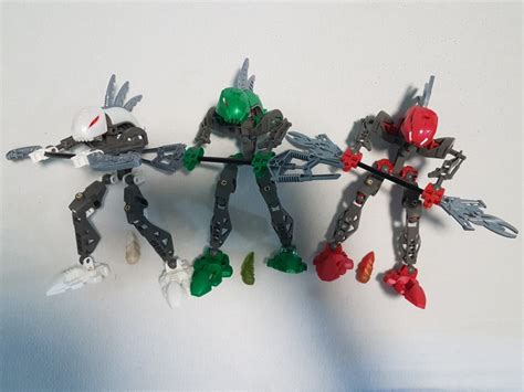 LEGO Bionicle Rahkshi Kaita Za 8588 8589 8592 Kurahk Lerahk Turahk