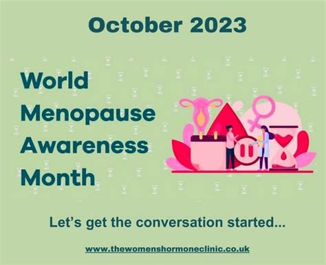 World Menopause Awareness Month 2023