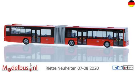 Rietze Man Lion S City G Rhein Neckar Bus Modelbus Nl