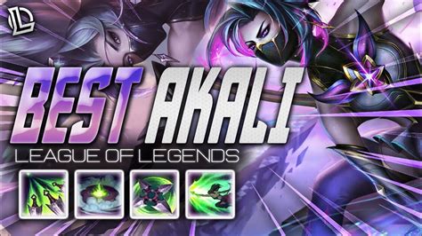 AKALI MONTAGE BEST AKALI Ez LoL Plays 1166 YouTube