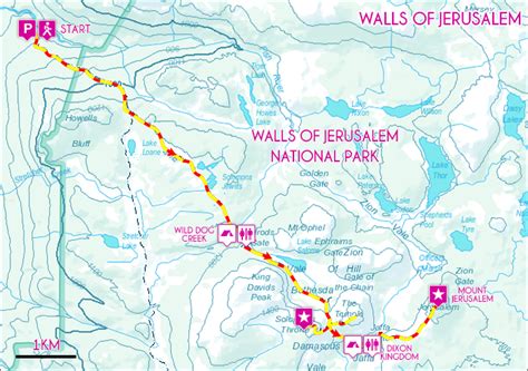 Walls of Jerusalem Map – TasTrails.com