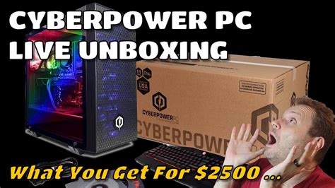 Cyberpower Pc Unboxing And Checking Out What Buys You In A Pc In