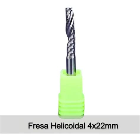 Fresa Helicoidal Corte Mm X Mm Cnc Router Unidade Mercadolivre