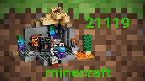 Lego Minecraft ⛏️ La Mazmorra 21119 Youtube