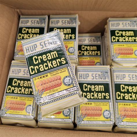 Hup Seng Cream Cracker Small Packet Gm X Pkt Carton Shopee