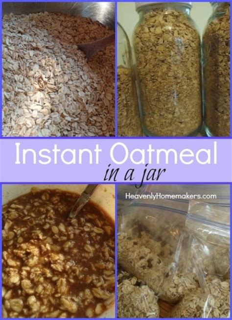 Homemade Instant Oatmeal Packets Without The Microwave Heavenly Homemakers Recipe