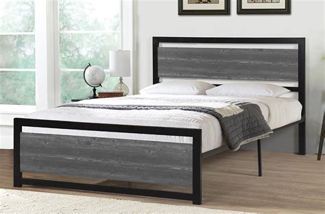Melbourne Wood And Metal Bed Online Sale The Sleep Factory