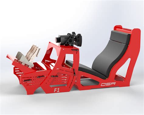 Plans Super Sport F1 Seat V2 Wood Open Sim Rigs