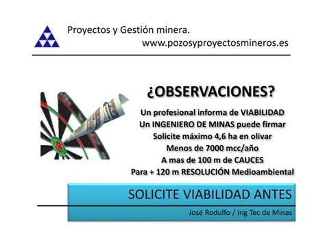 LEGALIZACION DE POZOS Y SONDEOS SERVICIO DE GESTIÓN PPT