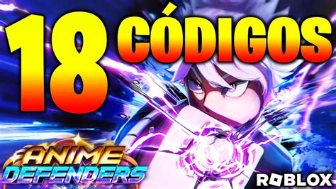 18 CÓDIGOS de ANIME DEFENDERS activos TODOS LOS CODIGOS NEW